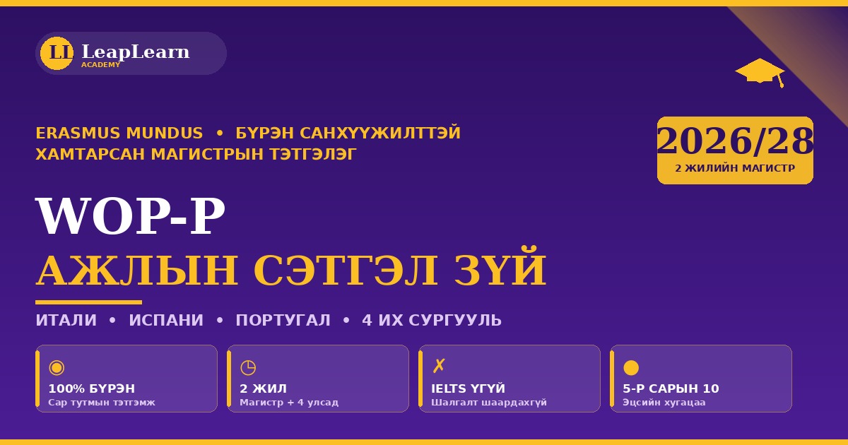 erasmus mundus wopp 2026 featured