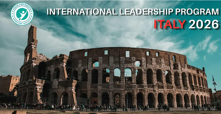 International Leadership Program (ILP) Italy 2026 in Rome International Leadership Program Italy 2026 in Rome funded leadership program Leap Learn Academy banner